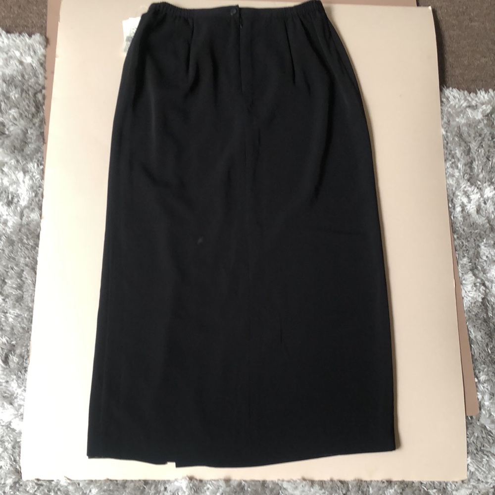 NWT Norton Mcnaughton Black Skirt - Picture 7 of 15